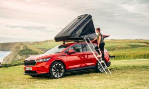 thumbnail ŠKODA amps up the summer with the ENYAQ iV 80 FestEVal: equipped for festivals, camping and eco adventures
