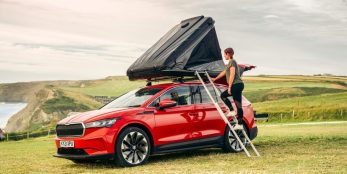 thumbnail ŠKODA amps up the summer with the ENYAQ iV 80 FestEVal: equipped for festivals, camping and eco adventures