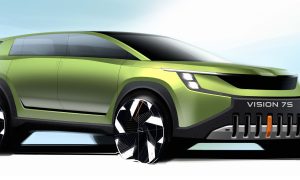 thumbnail ŠKODA releases first exterior sketches of VISION 7S