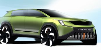thumbnail ŠKODA releases first exterior sketches of VISION 7S