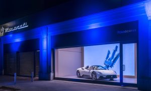 thumbnail Maserati unveils its world's first new store concept