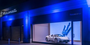 thumbnail Maserati unveils its world's first new store concept