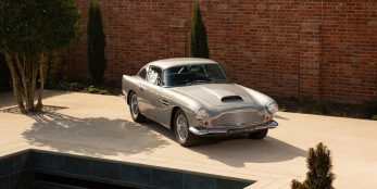 thumbnail Immaculately restored Aston Martin DB4 delivers the original licence to thrill courtesy of Hilton & Moss