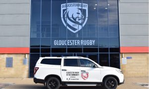 thumbnail SsangYong Motors continues to support Gloucester Rugby Club academy