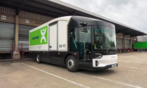 thumbnail Volta Trucks announces first implementation of its new full-electric Volta Zero with Truck as a Service charging infrastructure to Heppner