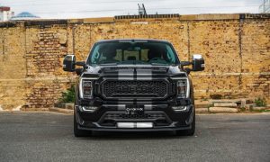 thumbnail Carroll Shelby’s 100th birthday celebrated as UK’s first Shelby Super Snake F-150 pickups arrive