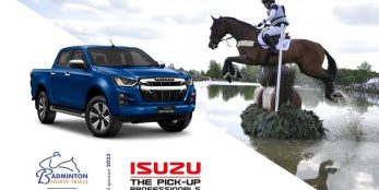 thumbnail Isuzu UK joins with Badminton Horse Trials as primary automotive sponsor