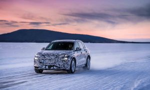 thumbnail Put through its paces: Audi tests the production-oriented Q6 e-tron prototype in the far north