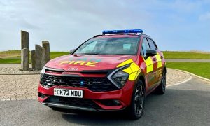 thumbnail Trailblazing Sportage joins Mid and West Wales Fire and Rescue Service