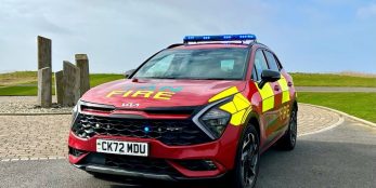 thumbnail Trailblazing Sportage joins Mid and West Wales Fire and Rescue Service