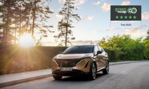 thumbnail Nissan Ariya achieves 5 Star Rating by Green NCAP