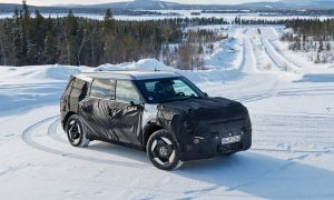 thumbnail The Kia EV9´s driving performance offers no compromises in formidable ice conditions